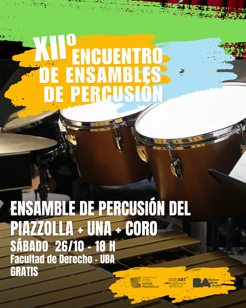 ASTOR PIAZZOLLA PERCUSION